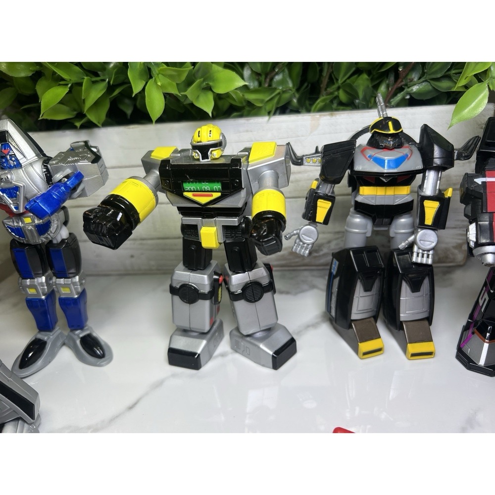 Power Ranger Time Force Trans-Warp Megazord Lot - Picture 3 of 12